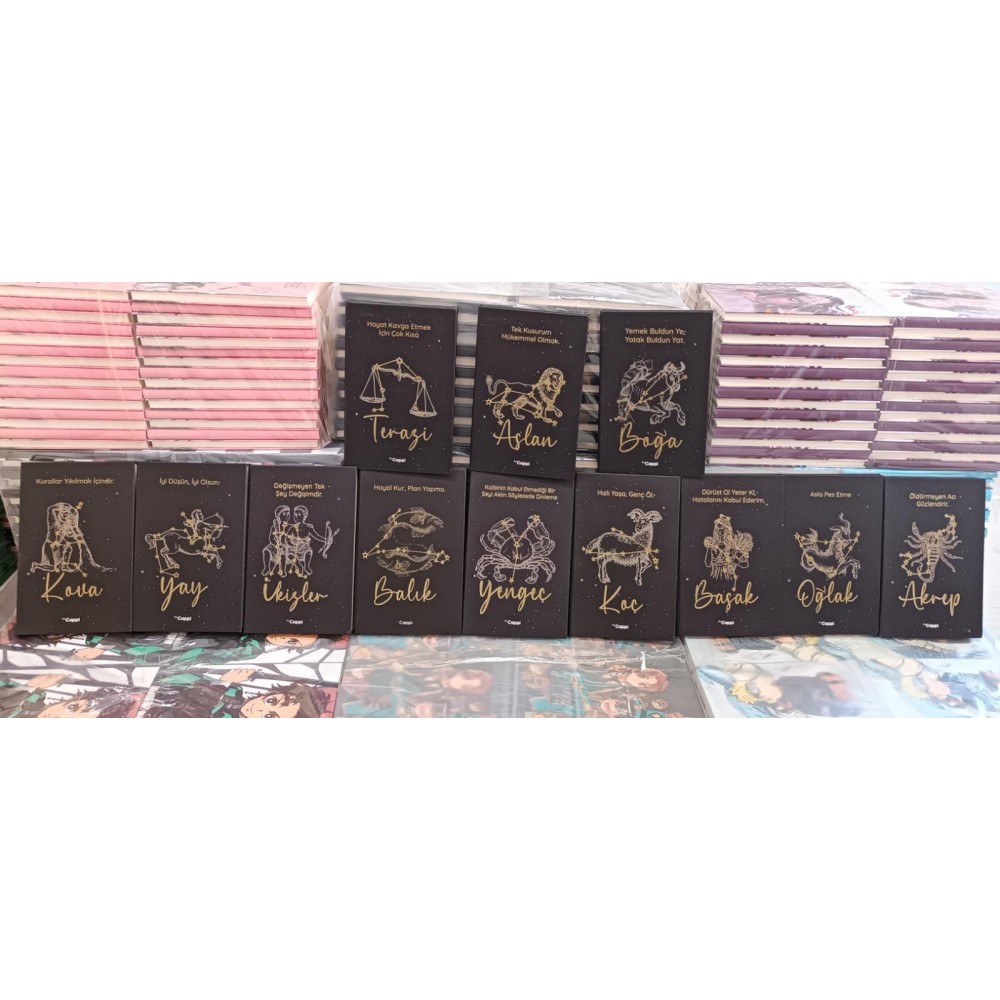 BURÇ ÇİZİMLİ DEFTER